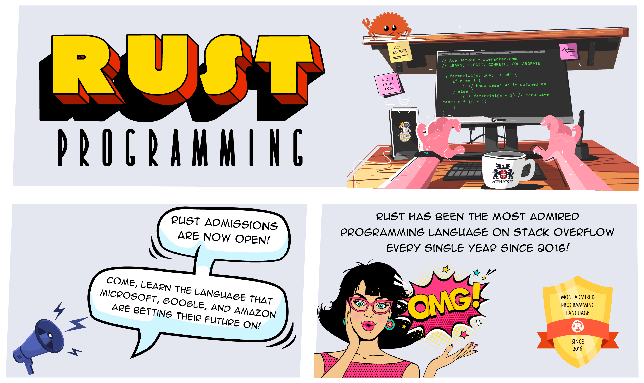 Rust admissions are now open!